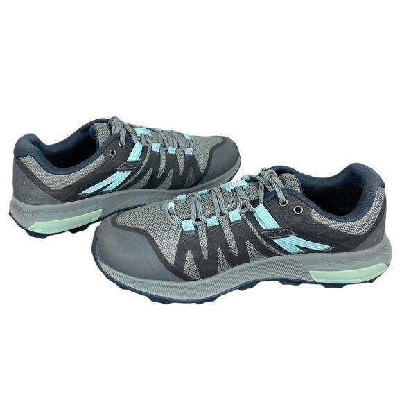 Merrell Zion FST Hiking Shoes Gray Blue Women’s 8  Waterproof Walking Outdoors - Picture 9 of 11